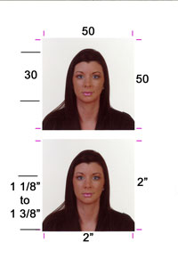 US and Indian Visa Photos