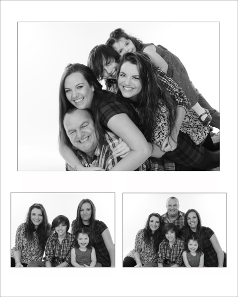 Black and White Frame Packages
